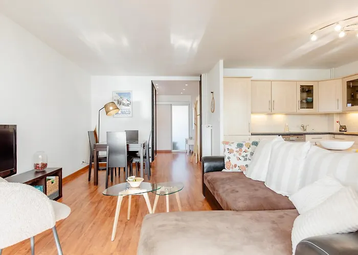 Lejlighed Bright 2 Bed In Cannes, 10 Min To Palais *