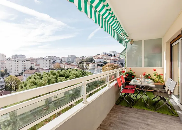 Lejlighed Bright 2 Bed In Cannes, 10 Min To Palais