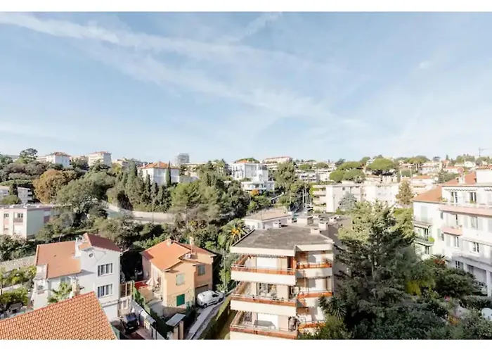 Lejlighed Bright 2 Bed In Cannes, 10 Min To Palais *